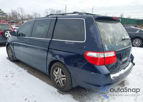 2006 Honda Odyssey Ex-L from USA, damaged, VIN 5FNRL38626B106842